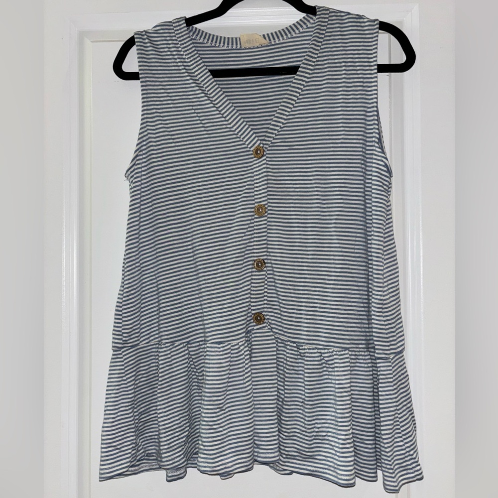 Women’s Peplum tank top shirt